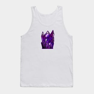 Amethyst Cluster Tank Top